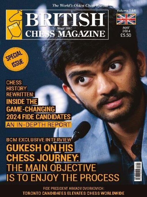 Title details for British Chess Magazine by British Chess Magazine Limited - Available